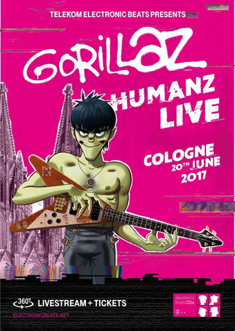 Gorillaz | Humanz Live in Cologne movie poster