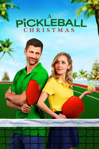 A Pickleball Christmas movie poster