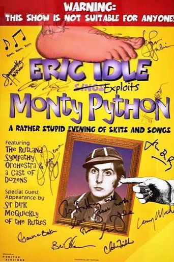 Eric Idle Exploits Monty Python movie poster
