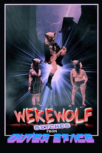 Werewolf Bitches from Outer Space movie poster