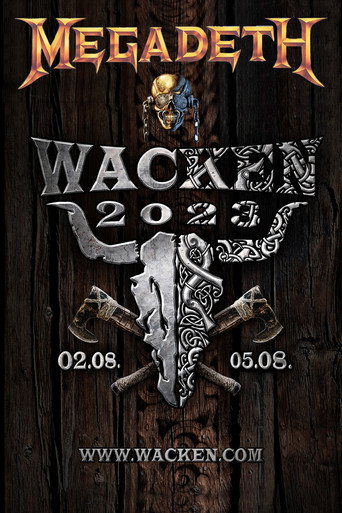 Megadeth - Live at Wacken Open Air 2023 movie poster