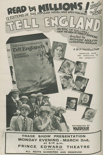 Tell England movie poster