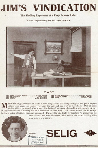 Jim's Vindication movie poster