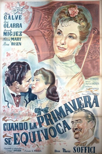 Cuando la primavera se equivoca movie poster