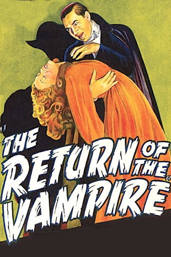 The Return of the Vampire movie poster