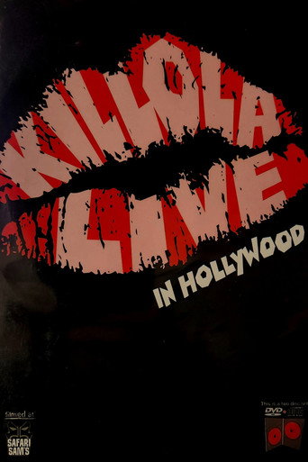 KILLOLA LIVE in HOLLYWOOD movie poster