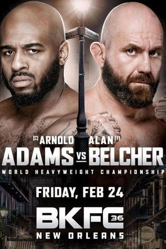 BKFC 36: Adams vs. Belcher movie poster