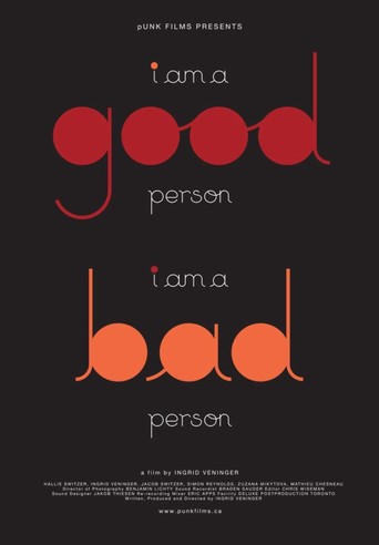 I Am a Good Person/I Am a Bad Person movie poster