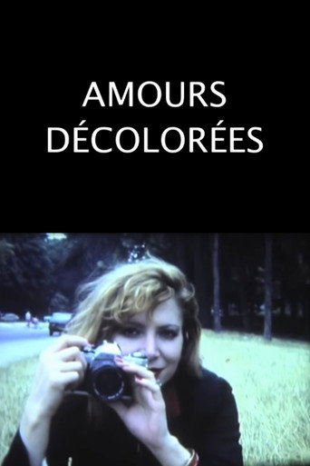 Amours décolorées movie poster