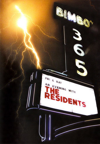 The Residents - Talking Light: Bimbo's movie poster