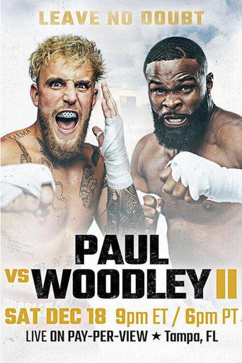 Jake Paul vs. Tyron Woodley II movie poster