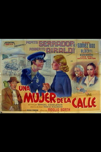 Una mujer de la calle movie poster