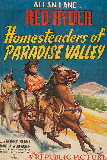 Homesteaders of Paradise Valley movie poster