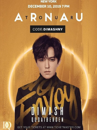Dimash Kudaibergen - ARNAU Tour in New York movie poster