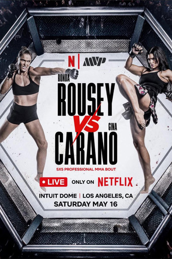 Ronda Rousey vs. Gina Carano movie poster
