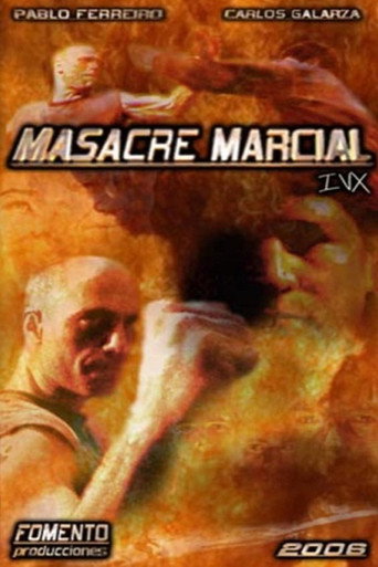 Masacre Marcial IVX movie poster