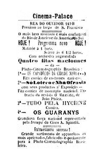 Os Guaranis movie poster