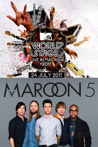 Maroon 5: MTV World Stage movie poster