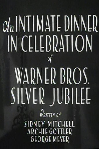 An Intimate Dinner in Celebration of Warner Bros. Silver Jubilee movie poster