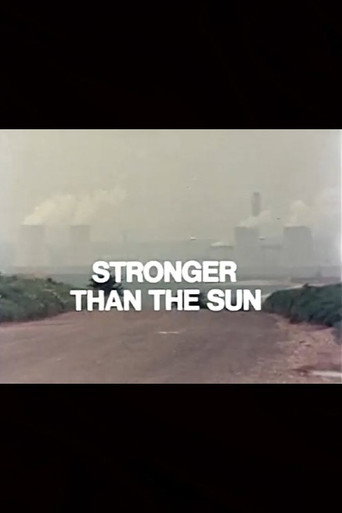 Stronger Than the Sun movie poster
