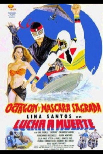 Octagon and Mascara Sagrada in Fight to the Death movie poster