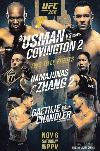 UFC 268: Usman vs. Covington 2 movie poster