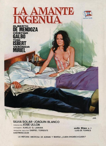 La amante ingenua movie poster