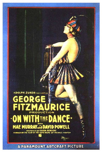 On with the Dance movie poster