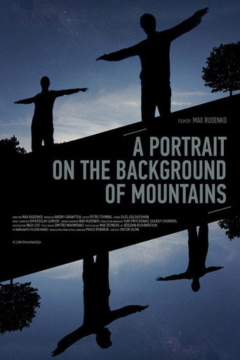 A Portrait on the Background of Mountains movie poster