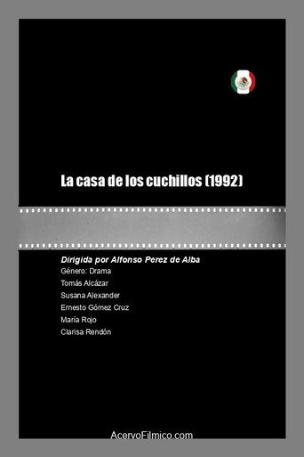 La casa de los cuchillos movie poster