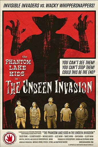 The Phantom Lake Kids in the Unseen Invasion movie poster