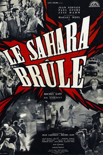 Sahara on Fire movie poster
