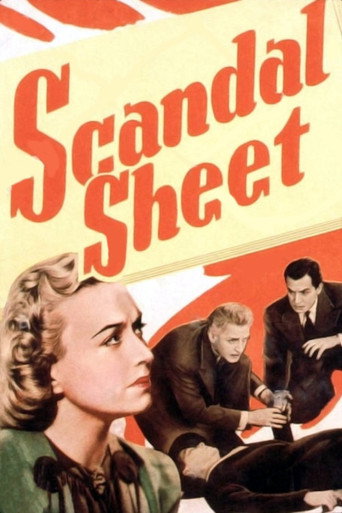 Scandal Sheet movie poster