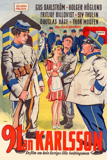 Private Number 91-Karlsson movie poster