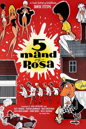 Five men and Rosa movie poster