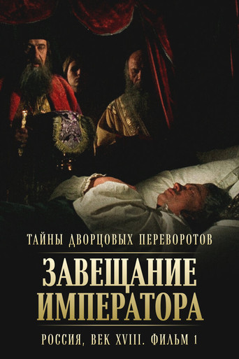 Secrets of Palace coup d'etat. Russia, 18th century. Film №1. Testament of the Emperor movie poster