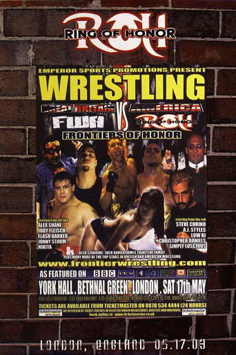 ROH: Frontiers of Honor movie poster