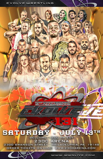 EVOLVE 131-- 10th Anniversary movie poster