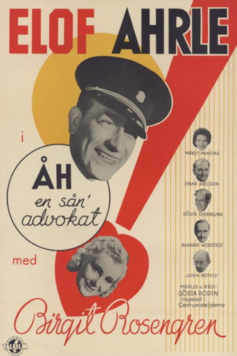 Åh, en sån' advokat movie poster