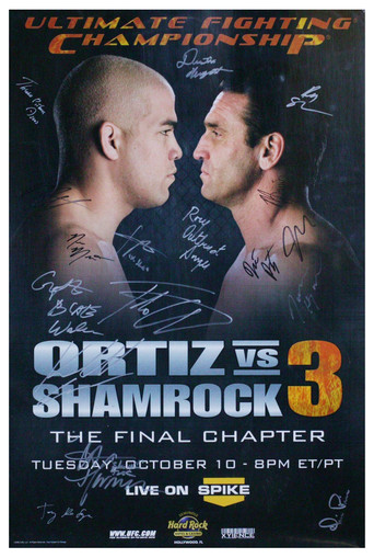 UFC Fight Night 6.5: Ortiz vs. Shamrock 3 movie poster