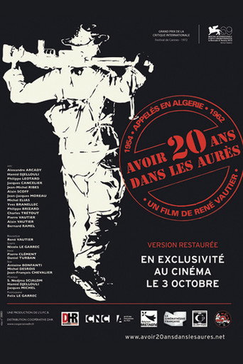 To Be Twenty in the Aures movie poster
