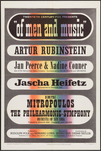 Of Men and Music movie poster