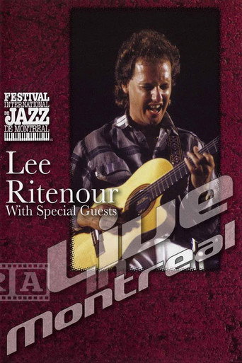 Lee Ritenour with special guests - Live in Montreal movie poster