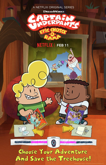 Captain Underpants Epic Choice-o-Rama movie poster