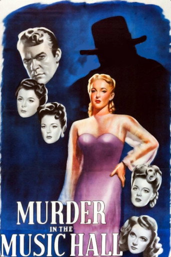 Murder in the Music Hall movie poster