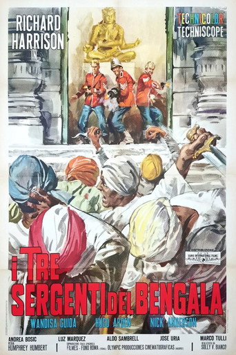 Three Sergeants of Bengal movie poster