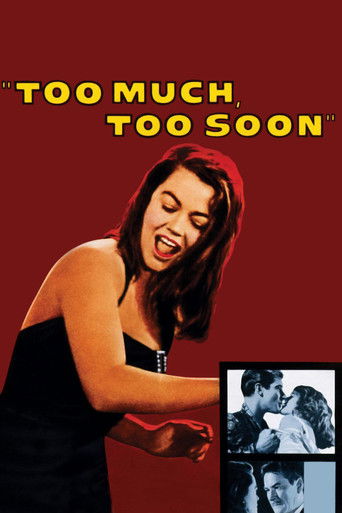 Too Much, Too Soon movie poster