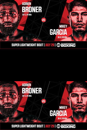 Adrien Broner vs. Mikey Garcia movie poster