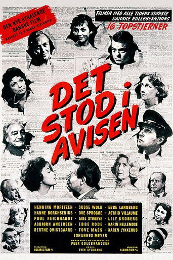 Det stod i avisen movie poster