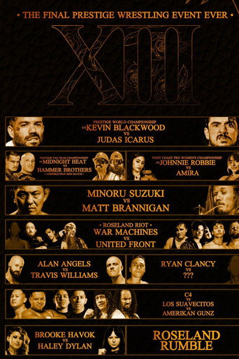 Prestiege Wrestling Roseland XIII movie poster